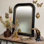 Miroir rectangulaire Victoire noir
