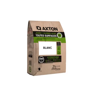Joint tous types de carrelage et mosaïque blanc AXTON, 10 kg