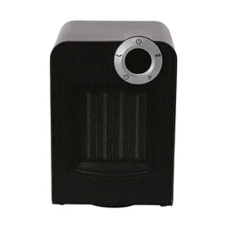 Radiateur salle de bain ceramique mobile 1800w noir class 3