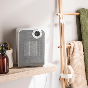 Radiateur mobile ceramique sdb 1800w+oscillation