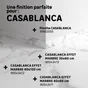 Lot de 2 plinthes Casablanca x L. 60 cm, Ep.8.5 mm