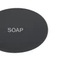 Porte-savon Soft noir SENSEA