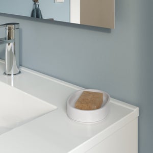 Porte-savon SENSEA Essential blanc