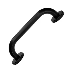 Barre d'appui pour baignoire vis, noir, L.38 cm