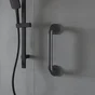 Barre d'appui pour baignoire vis, noir, L.38 cm