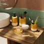 Gobelet de salle de bains Glaze pecan SENSEA
