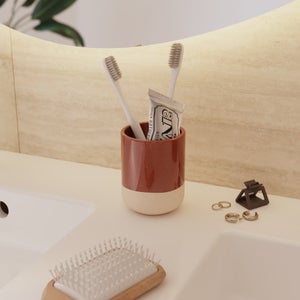 Gobelet Glaze terracotta SENSEA