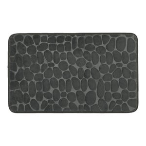 Tapis de bain l.0.0 x L.0.0 cm noir Cocoon SENSEA