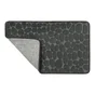 Tapis de bain l.0.0 x L.0.0 cm noir Cocoon SENSEA