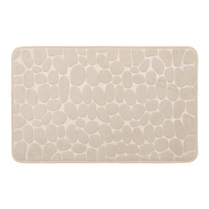 Tapis de bain l.0.0 x L.0.0 cm beige Cocoon SENSEA