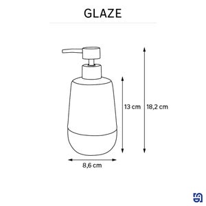 Distributeur Glaze terracotta SENSEA