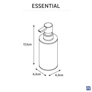 Distributeur autoportant SENSEA Essential blanc