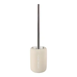 Pot avec brosse WC intégrée beige Soft SENSEA