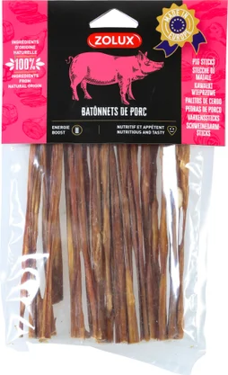 Friandise chien batonnet porc 100g