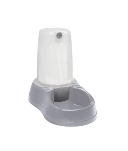 Distributeur eau anti dérapant 1,5l gris pierre 28,5x18,5x22cm
