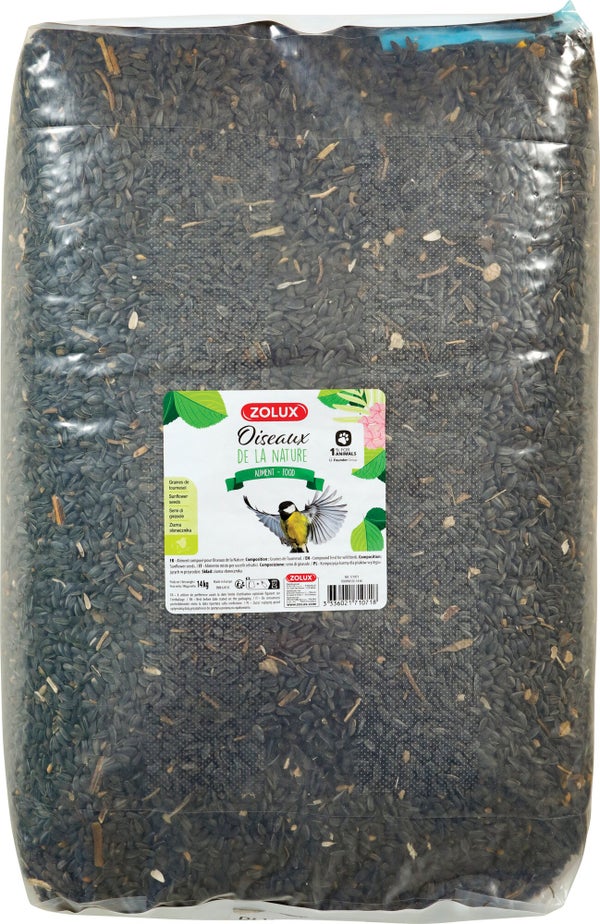 Tournesol noir oiseaux Zolux sac 14kg