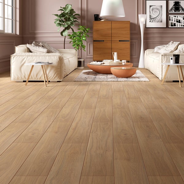 Stratifié Intenso 8 mm CREATIV LINE HICKORY 2.48 m²