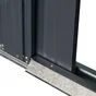 Abri de jardin acier NATERIAL Ep.0.3 mm, 2.1 m²