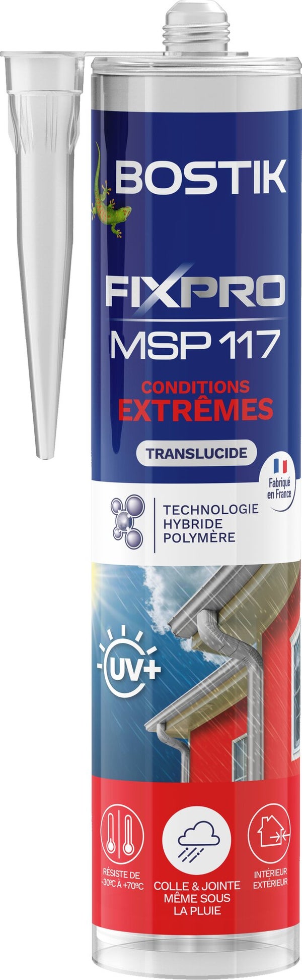 Colle joint int/ext polymere bostik fixpro msp117 cond.extrem tr 290ml