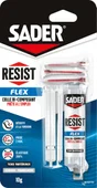 Colle de reparation epoxy bi-composant sader resist flex seringue 10g