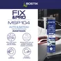 Colle joint int/ext polymere bostik fixpro msp104 auto/bateau blc 290