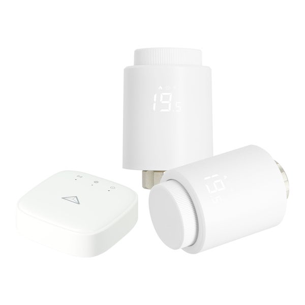 Kit de demarrage tetes thermostatiques connectees avec box Enki Connect, SEDEA