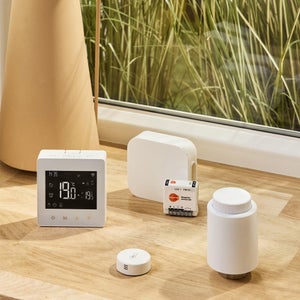 Kit de demarrage tetes thermostatiques connectees avec box Enki Connect, SEDEA