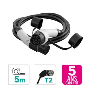 Câble de charge pour véhicule électrique 32A, 5 mètres LEXMAN