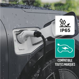 Câble de charge pour véhicule électrique 32A, 5 mètres LEXMAN
