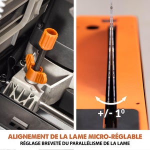 Scie sur table R255TBLX EVOLUTION, 1650 W