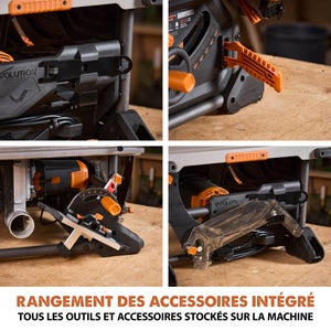 Scie sur table R255TBLX EVOLUTION, 1650 W