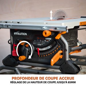 Scie sur table R255TBLX EVOLUTION, 1650 W