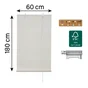 Store enrouleur bambou Unda 60x180cm blanc inspire