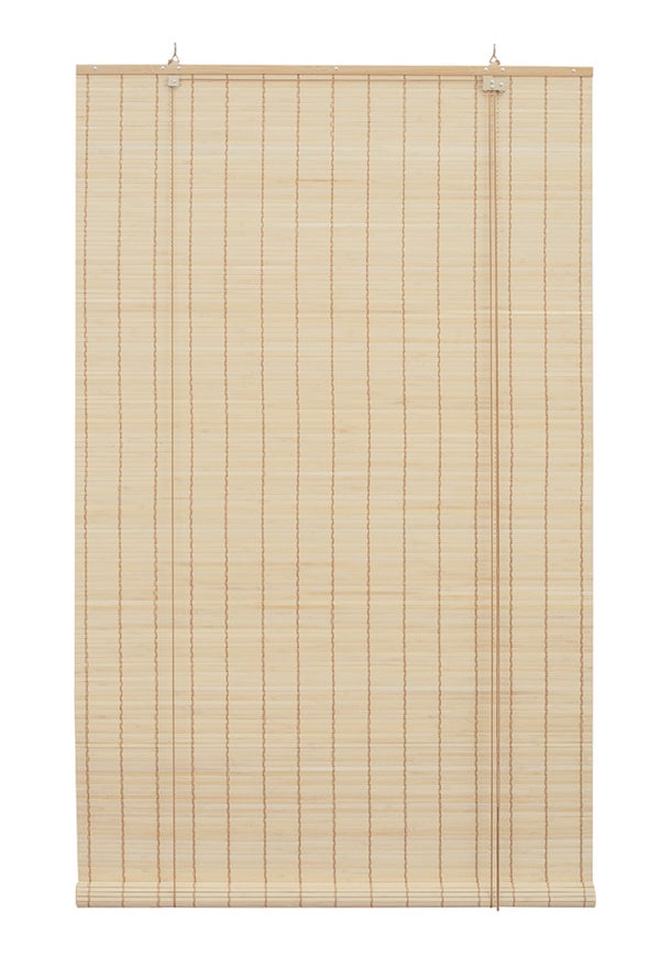 Store enrouleur bambou hatha lattes 90x180cm naturel inspire