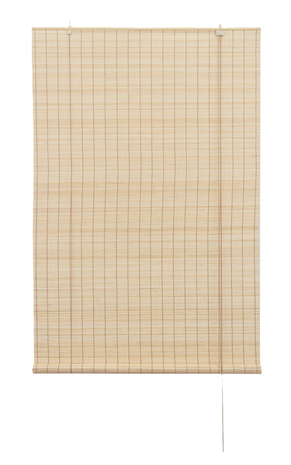 Store enrouleur bambou hatha lattes 120x250cm naturel inspire