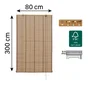 Store enrouleur exterieur bambou izana 80x300 naturel inspire