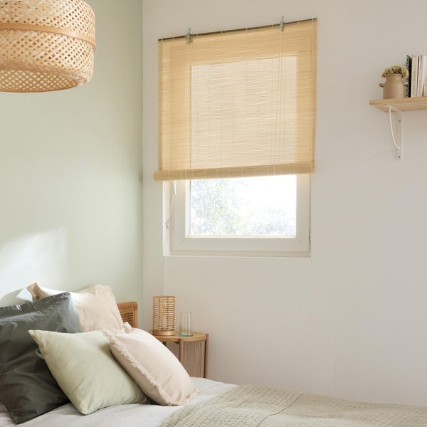 Store enrouleur bambou santra 90x180cm naturel