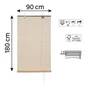 Store enrouleur bambou santra 90x180cm naturel