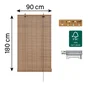 Store enrouleur bambou Unda 90x180cm naturel inspire