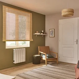 Store enrouleur bambou hatha lattes 150x250cm naturel inspire