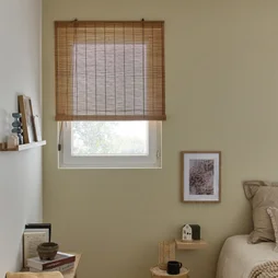 Store enrouleur bambou Unda 60x180cm naturel inspire
