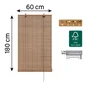 Store enrouleur bambou Unda 60x180cm naturel inspire