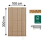 Store enrouleur exterieur bambou izana 100x300 naturel inspire