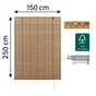 Store enrouleur bambou Unda 150x250cm naturel inspire