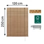 Store enrouleur bambou Unda 120x250cm naturel inspire
