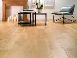 Sol plaqué chêne doré chaumont vitrifié L HOMFLOR, l.15,1 cm