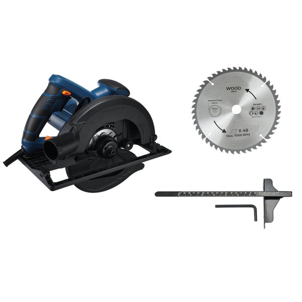 Scie circulaire filaire DEXTER, 1400 W, 190 mm