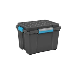 Malle hermetique spaceo noir 42l h.34 x l.49.5 x p.39 cm
