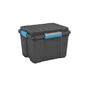 Malle hermetique spaceo noir 42l h.34 x l.49.5 x p.39 cm