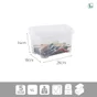 Boite transparente 4l h.14 x l.26 x p.19 cm